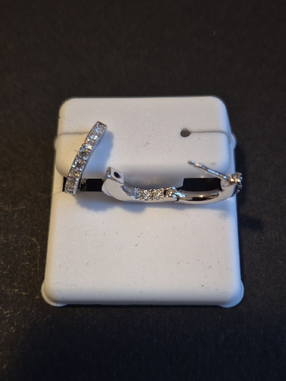 Moissaite 925 Sterling Earrings - Picture 3 of 5